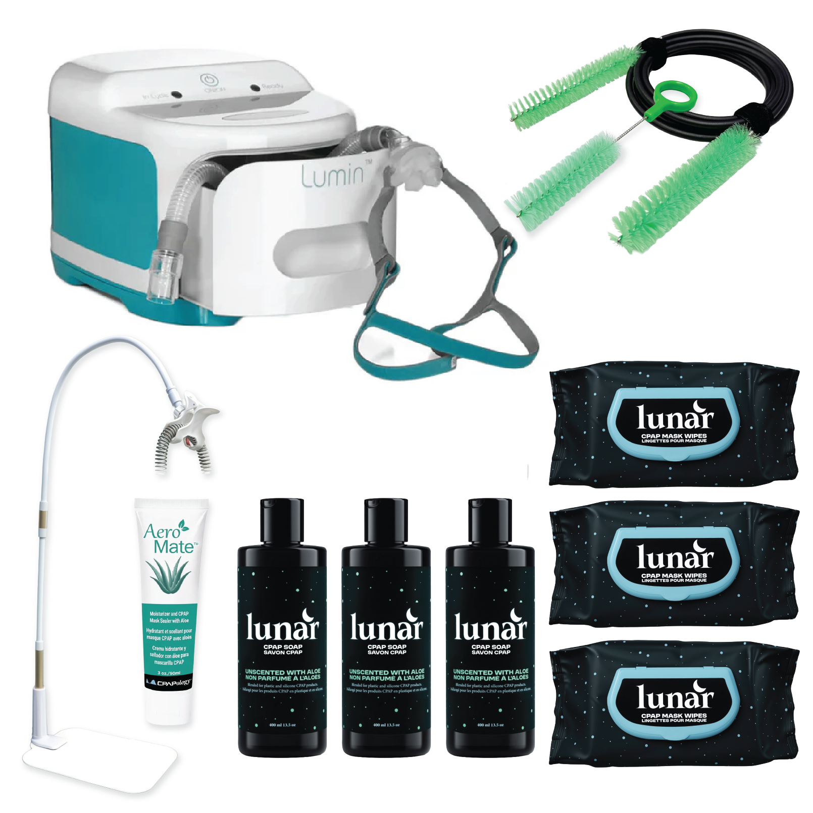 Pack de nettoyage CPAP Extra Essentials